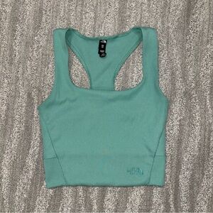 The North Face Women’s Teal Racerback Cropped Tank Size XS